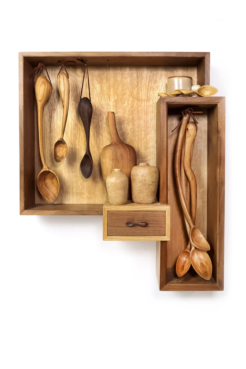 Contained Chaos Kitchen Cabinet