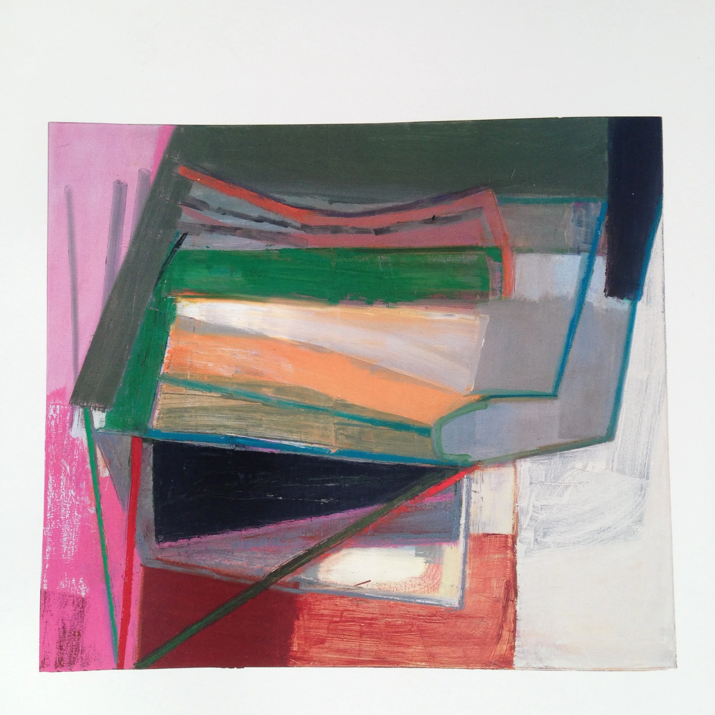 Discovering American artist Amy Sillman was like finding a piece of chocolate on my desk around 3 o'clock slump time! So exciting! I was immediately attracted to her work for its extraordinary use of colour and form. Quite beautiful stuff which left me feeling quite inspired. Here are a couple more of hers...