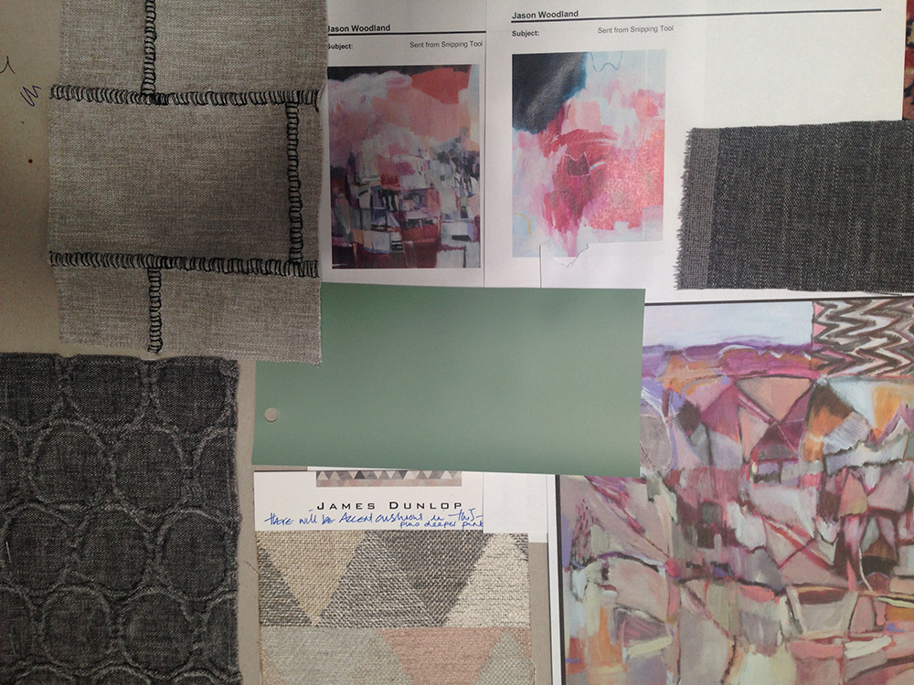 The mood board