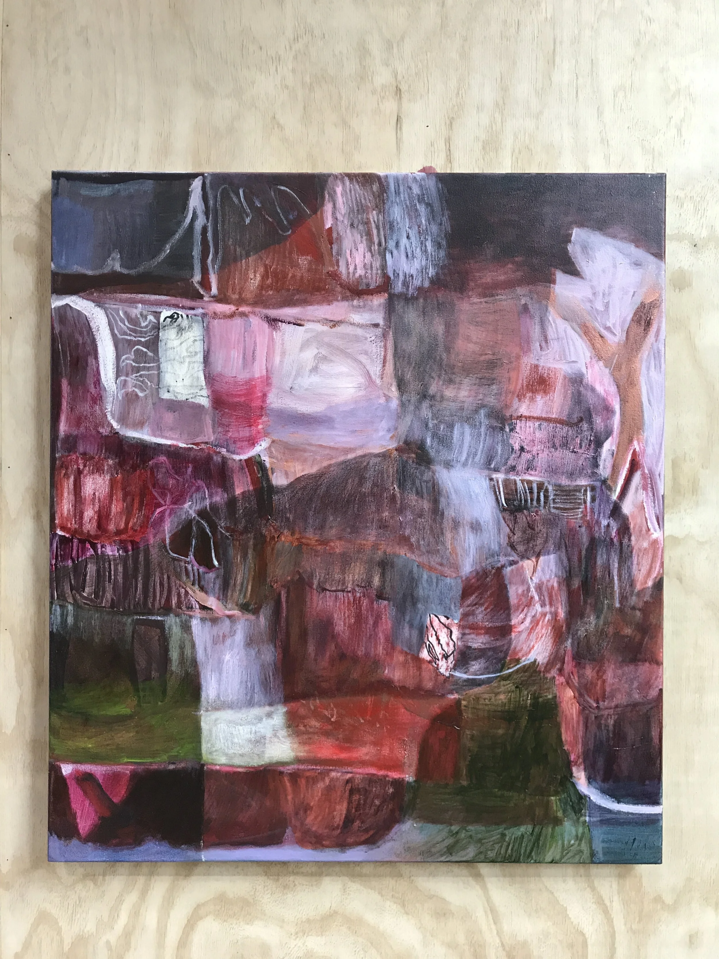 Now I flip it upside down which is an essential part of my process!