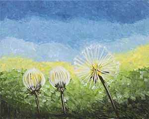 253_16x20_spring dandelion