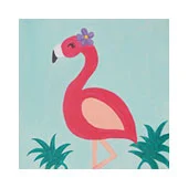 027_12x12_fancy flamingo