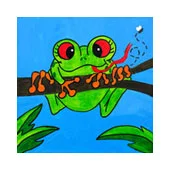 034_12x12_friendly frog