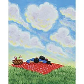 Watching clouds