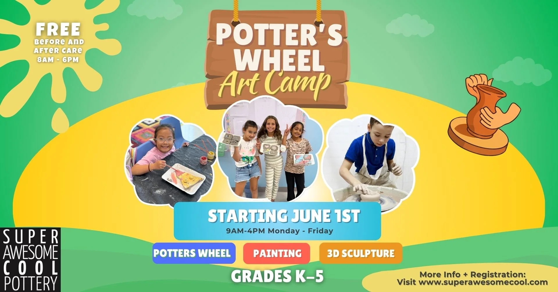 Green & Yellow Summers Camp Banner.jpg