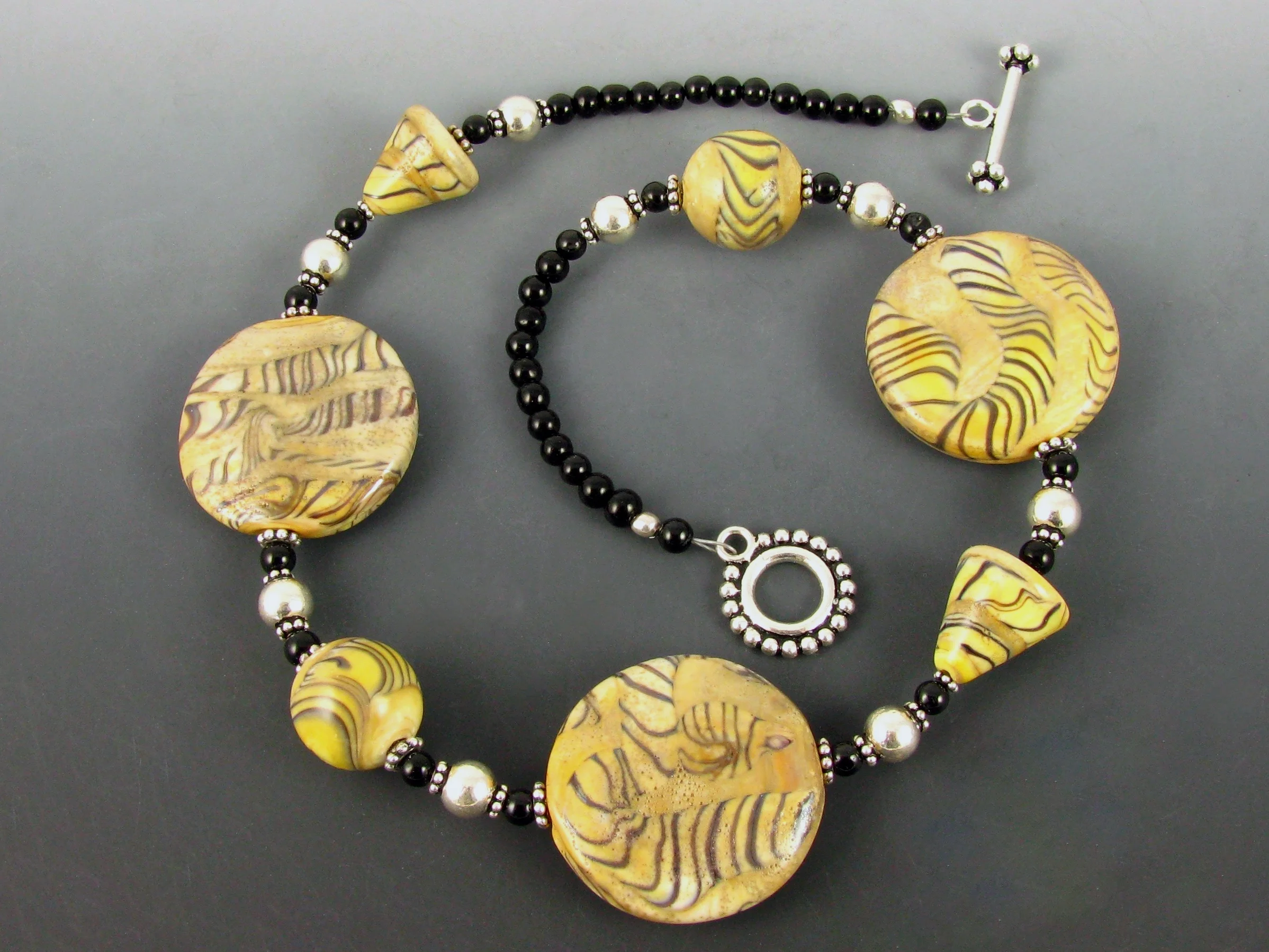 Opal and brown choker.jpg