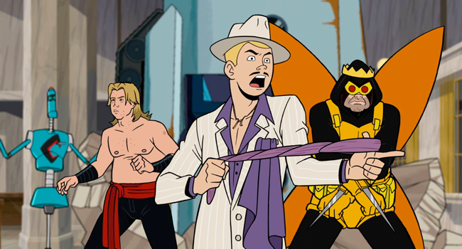 A well-organized heist.
