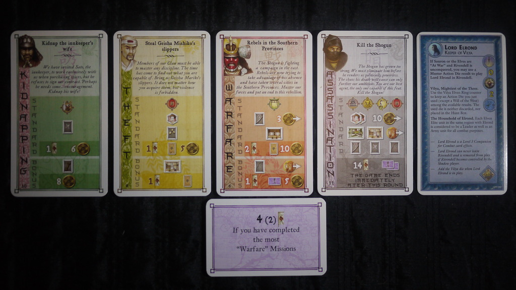 A glimpse at Yedo 's Mission Cards. ( Marcin Mościki )