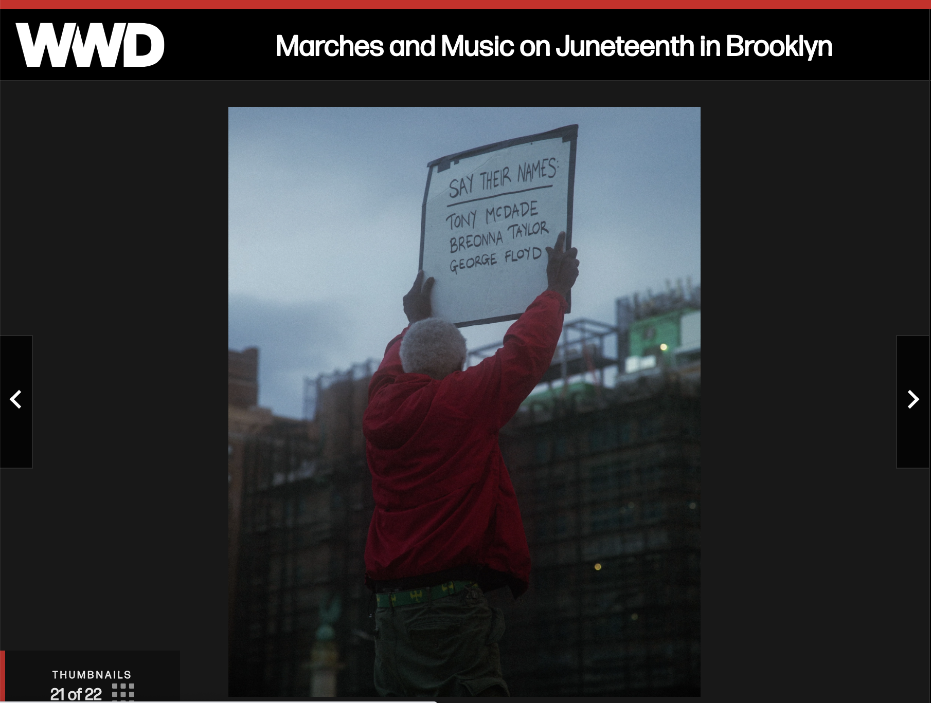  Photo Editor, Juneteenth in Brooklyn, Photographs by Nik Antonio  