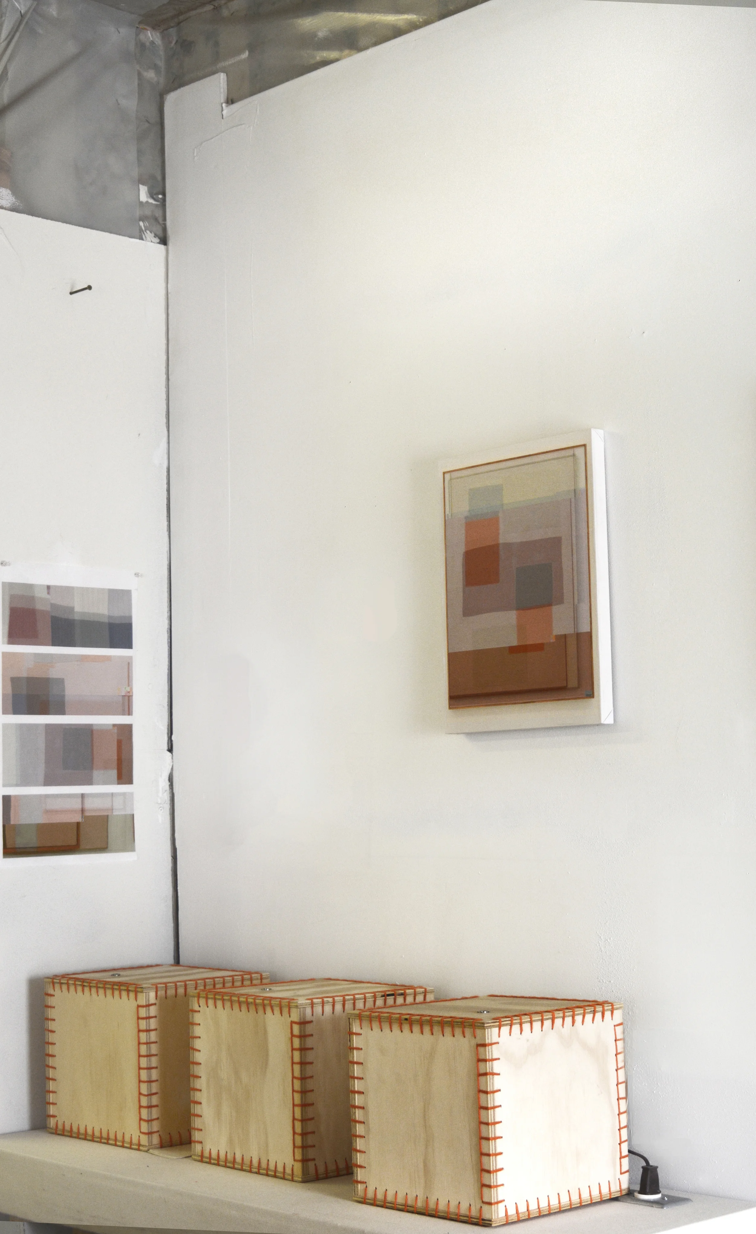 INTERSTITIAL SPACE studio install featuring Catesby Taliaferro, 2014