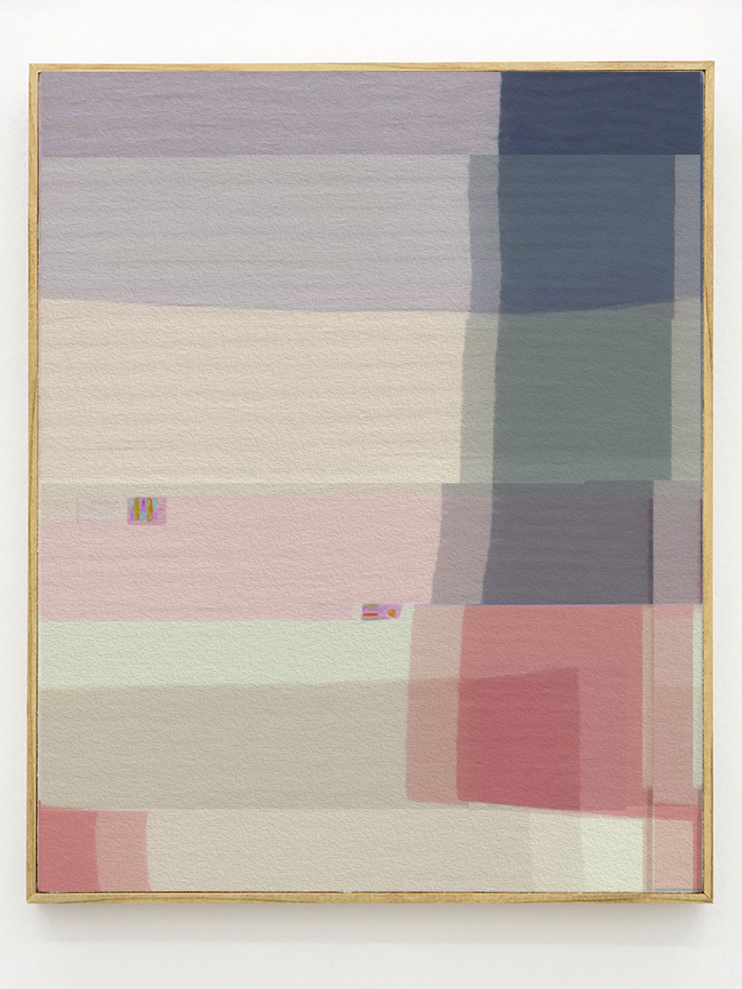   GLITCH QUILT #3   digital print on cotton broadcloth   12 x 16 inches, 2014  