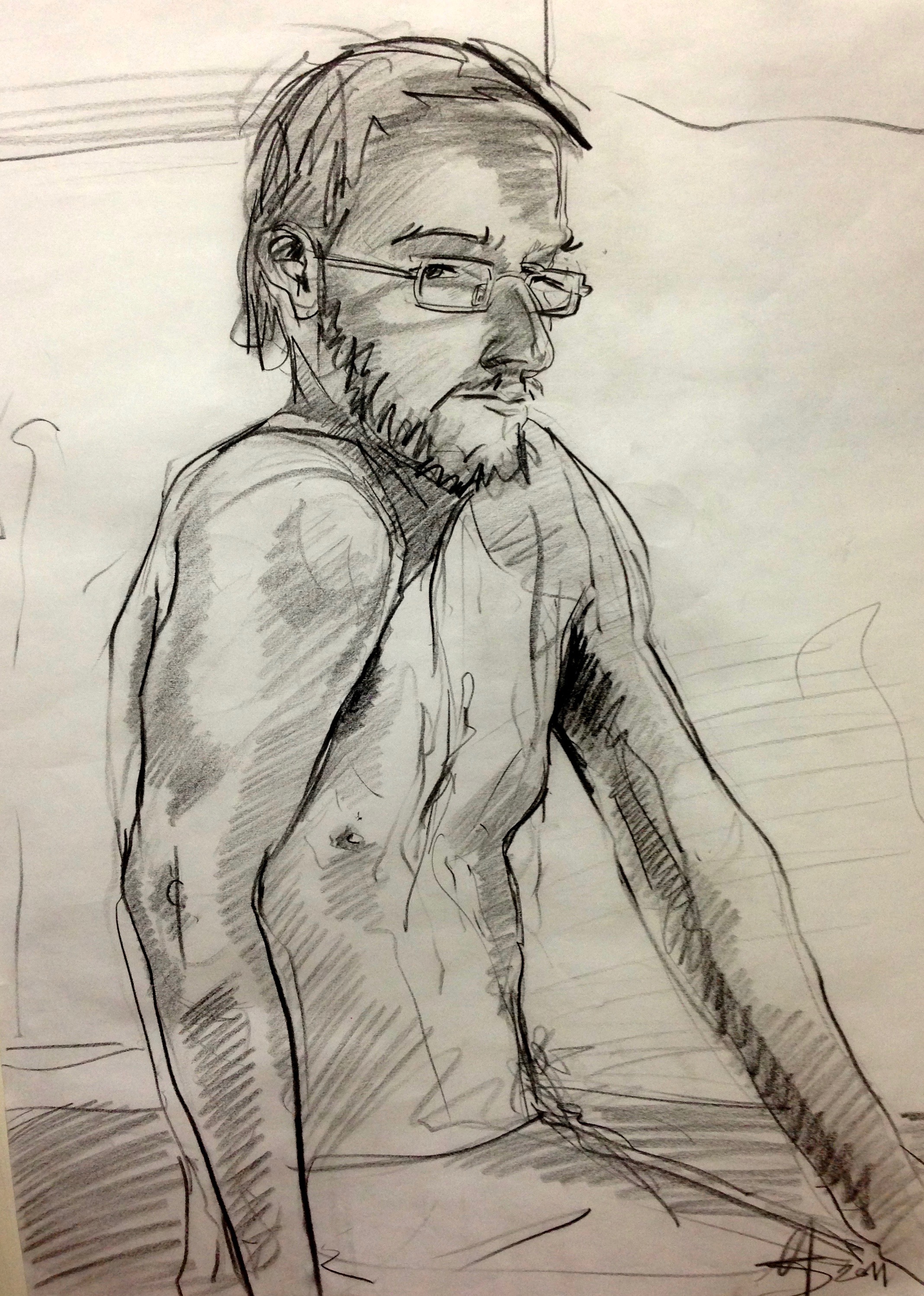 20 min Life Drawing