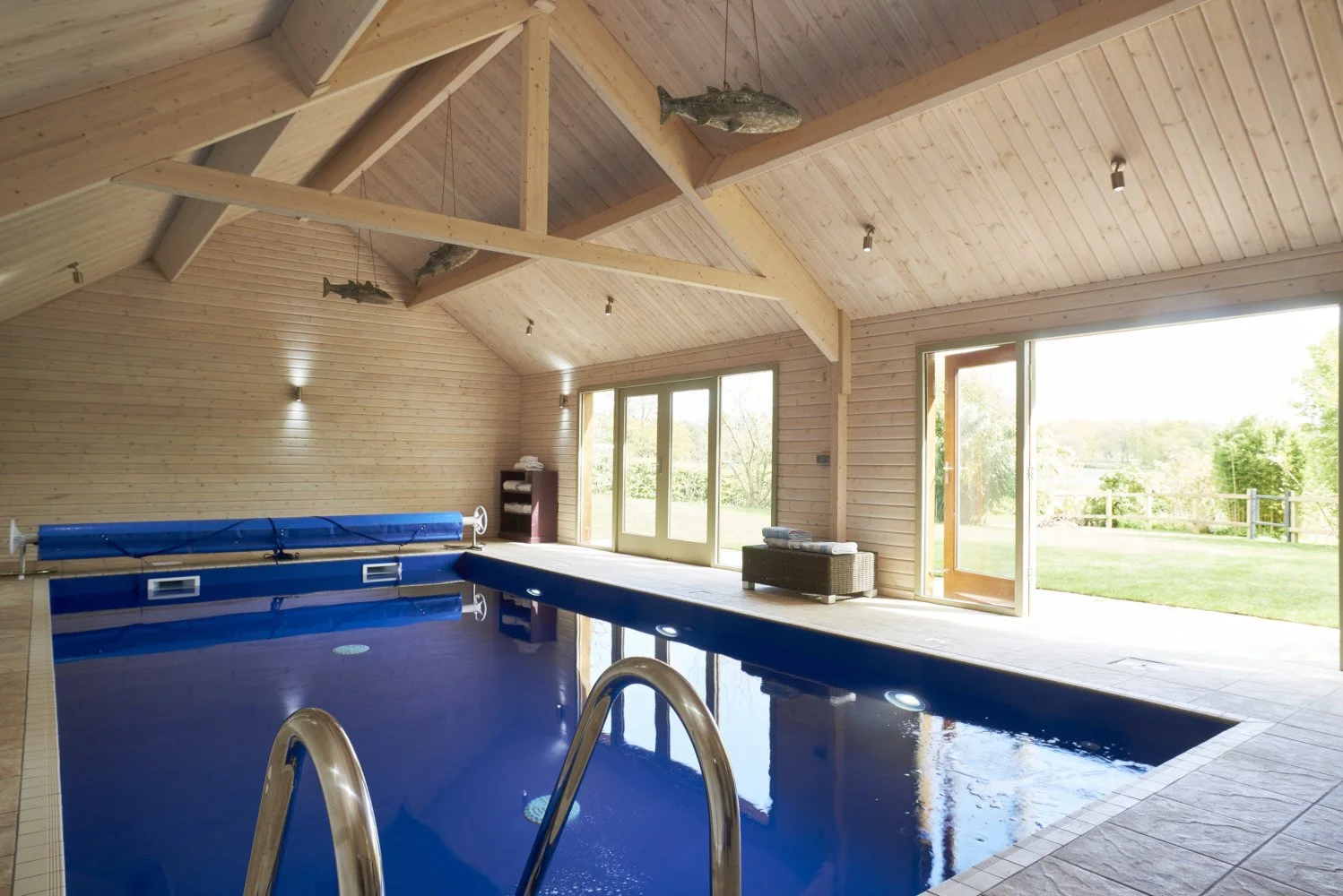 private pool in holiday home england