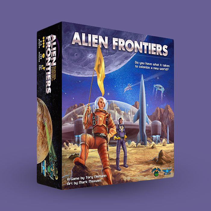 Alien Frontiers box
