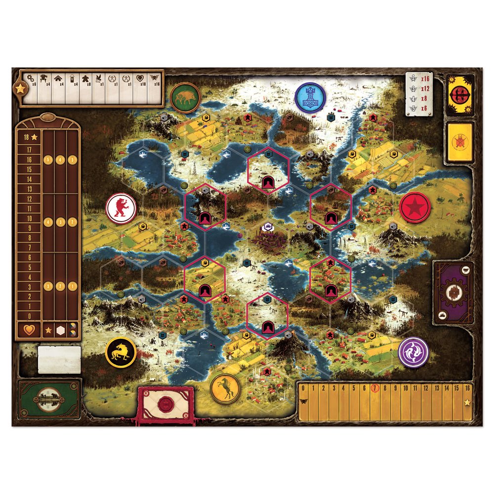 Scythe One Of The Biggest And Best Strategy Board Games
