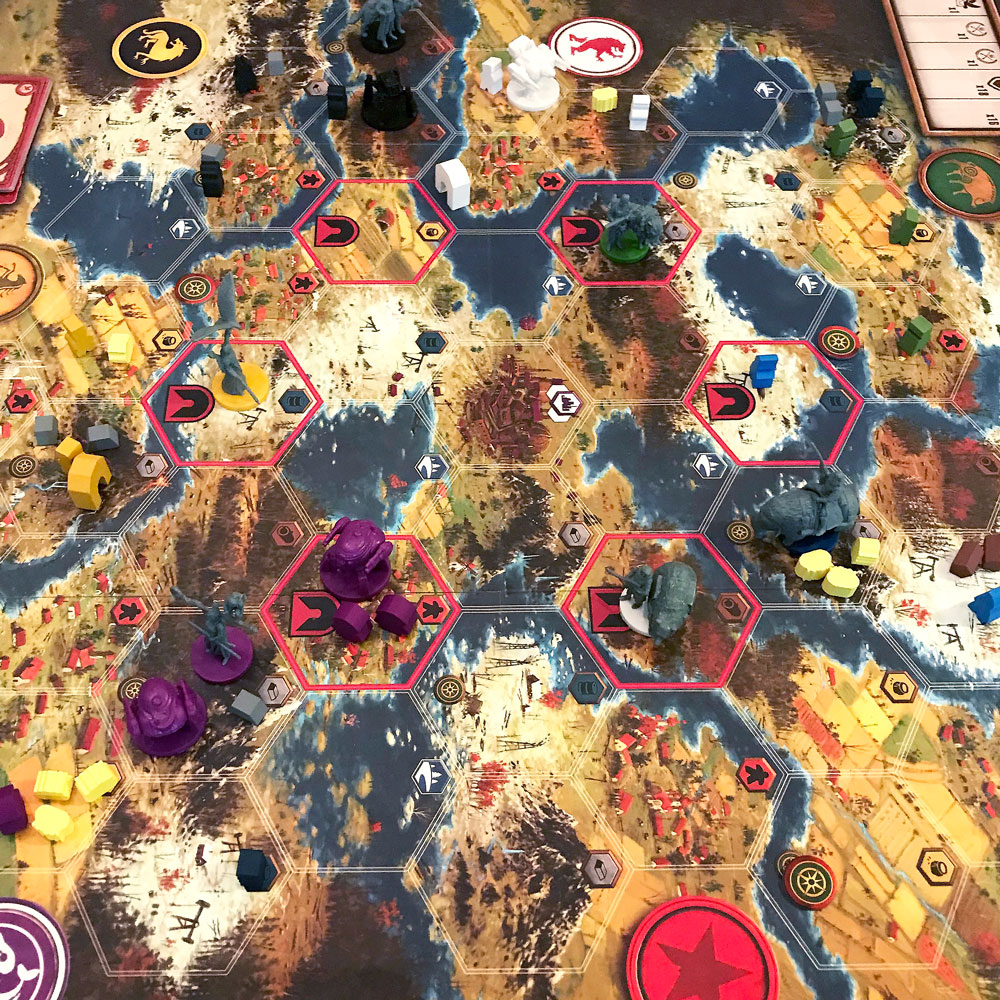 Scythe - one of the biggest and best strategy board games