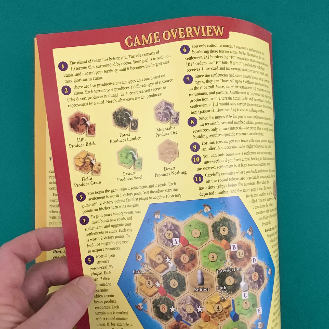 Settlers of Catan is one of the best family board games