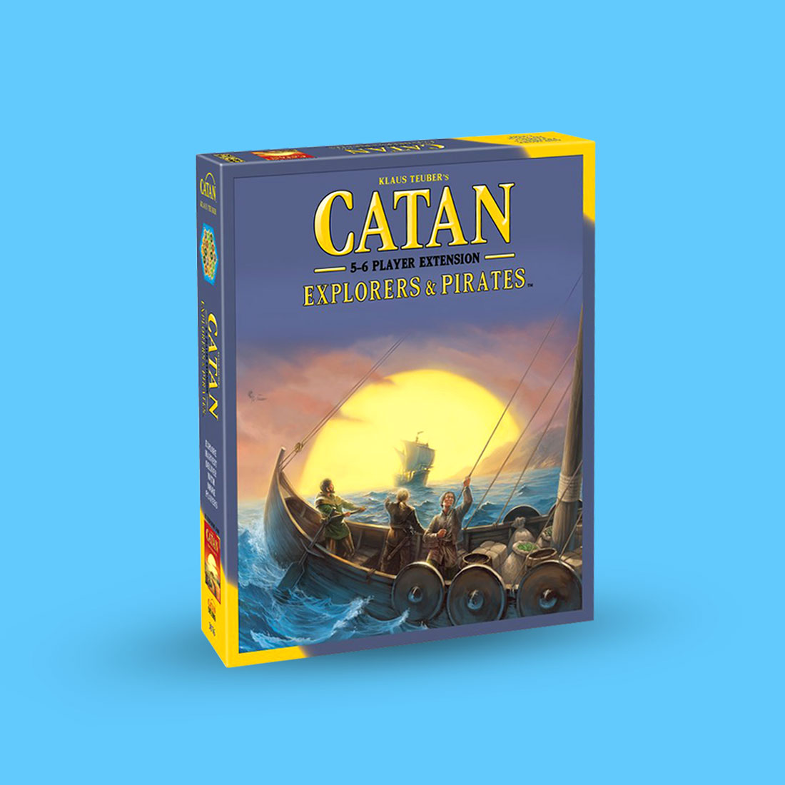 5-6 Player EXTENSION Catan Explorers & Pirates 5th Edition Extension Game Studio 