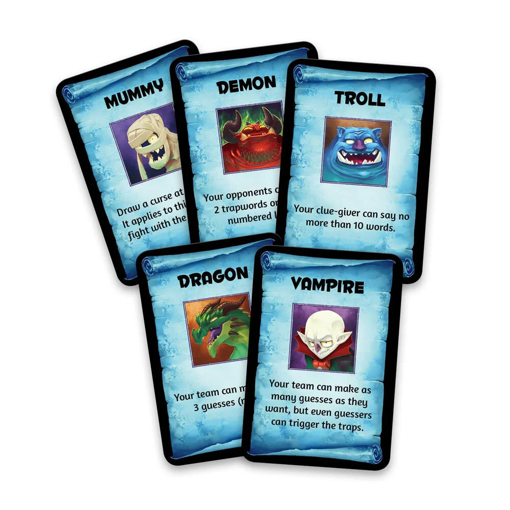 Trapwords - explain a word without using forbidden words
