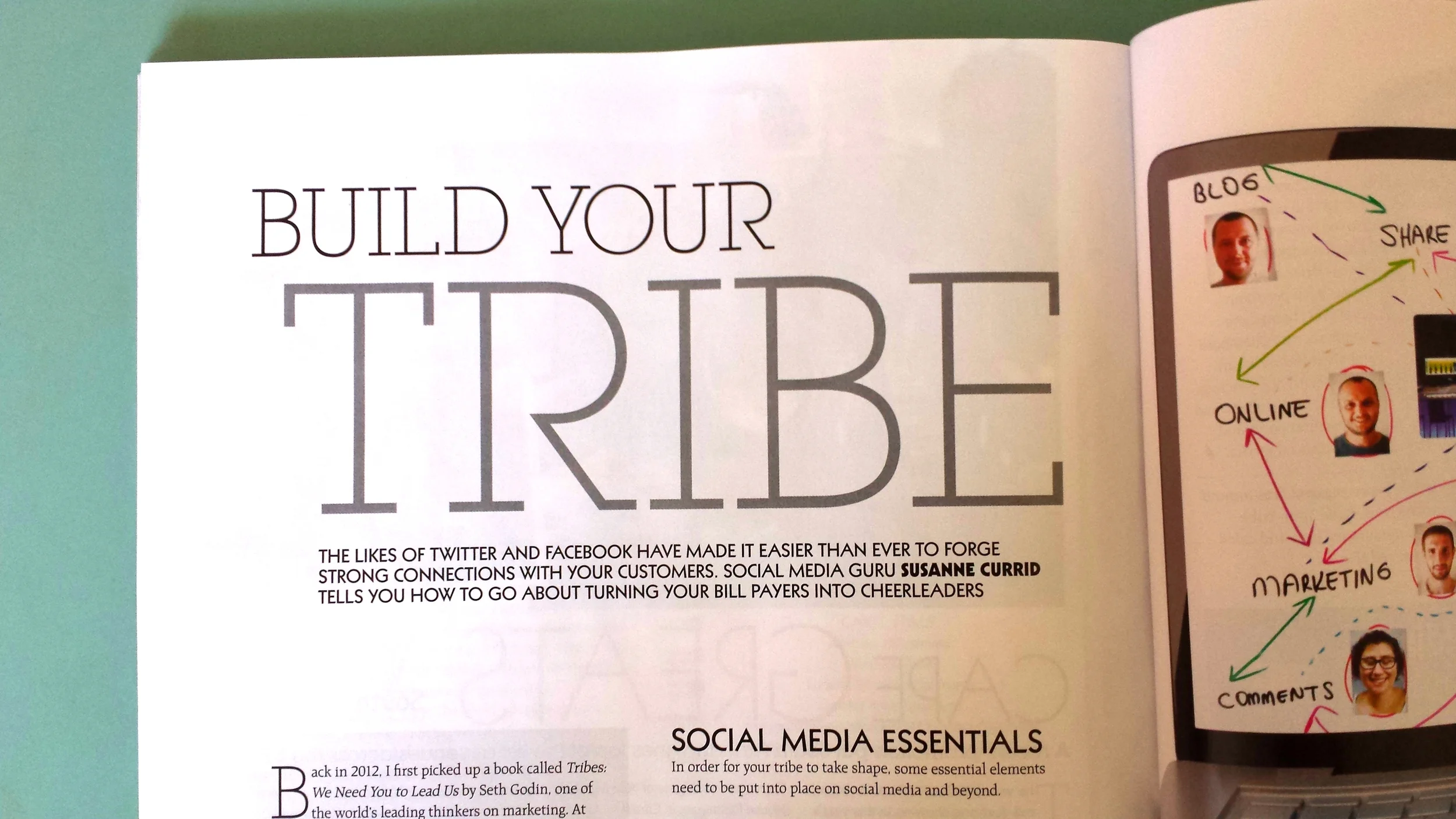 Imbibe Magazine : Build Your Tribe Feature