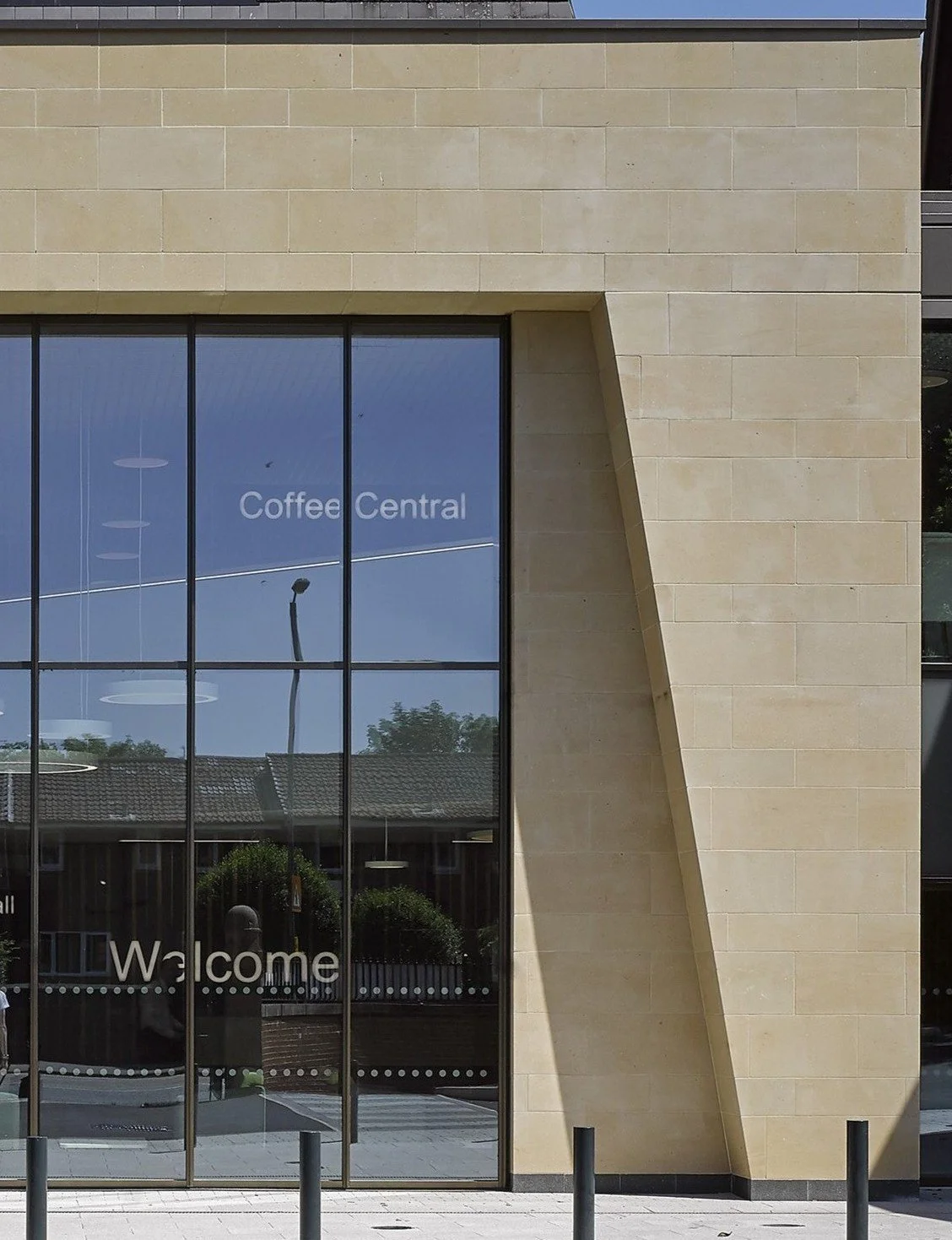 Holy Cross College: Gritstone arch