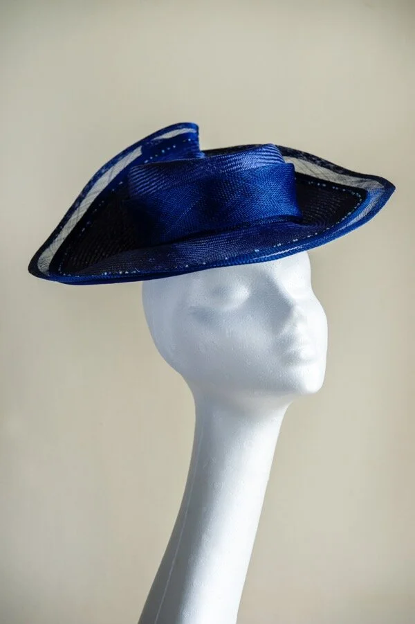 A royal blue percher hat *Sold*.jpg