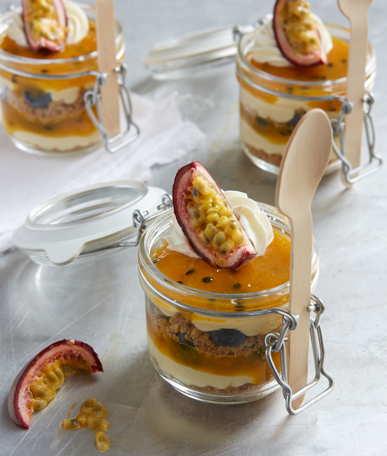 American Passionfruit Cheesecake by Beate Wöllstein