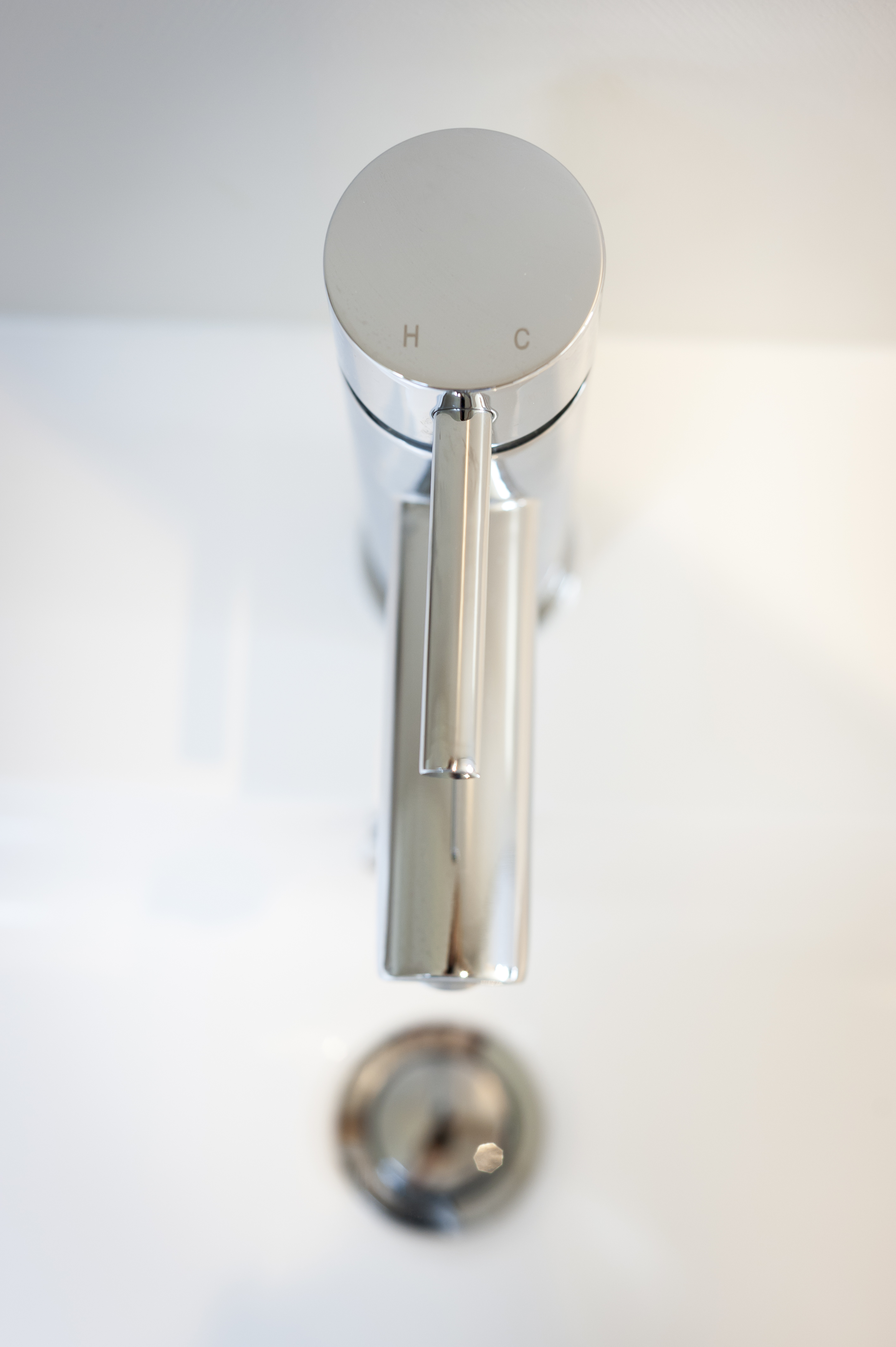 Polished Chrome Basin Mixer Tap