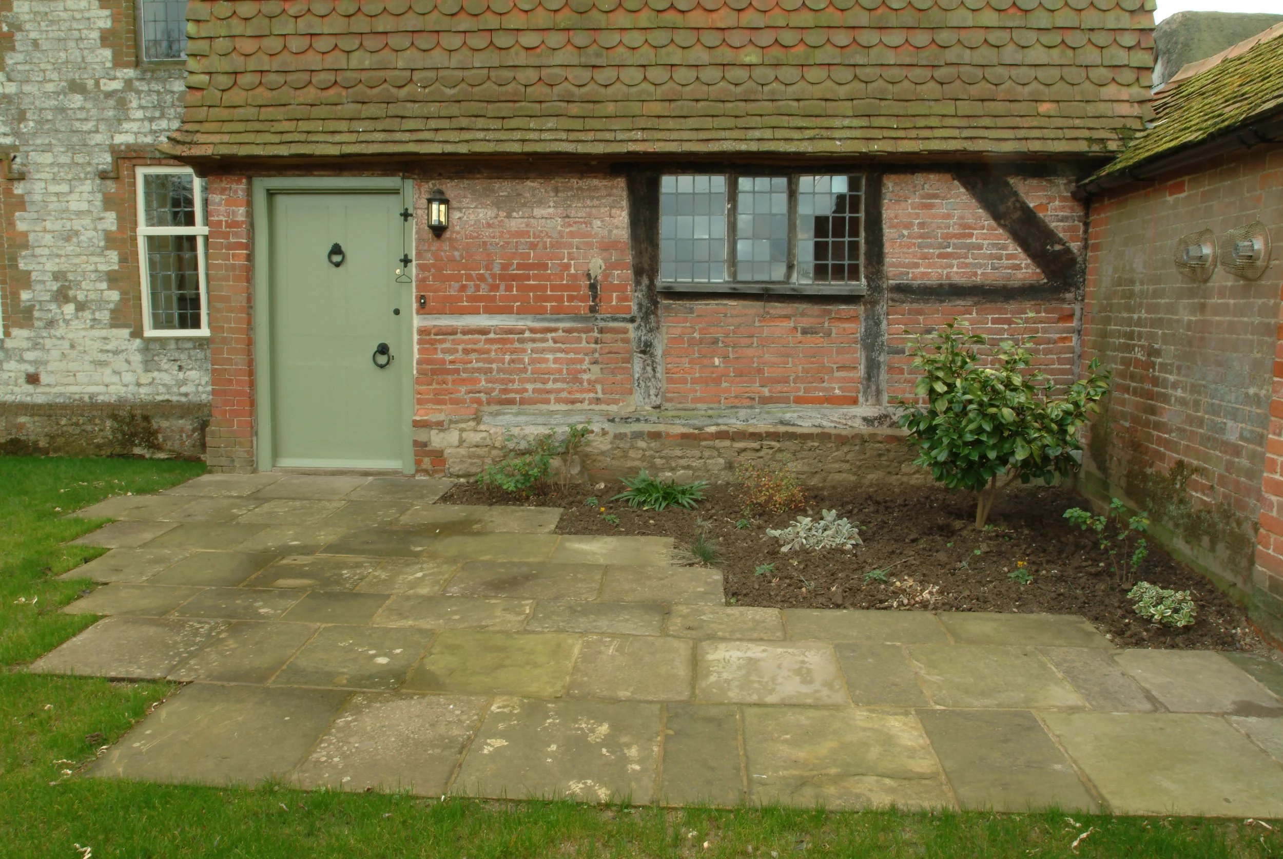 Farmhouse Restoration - Front Entrance