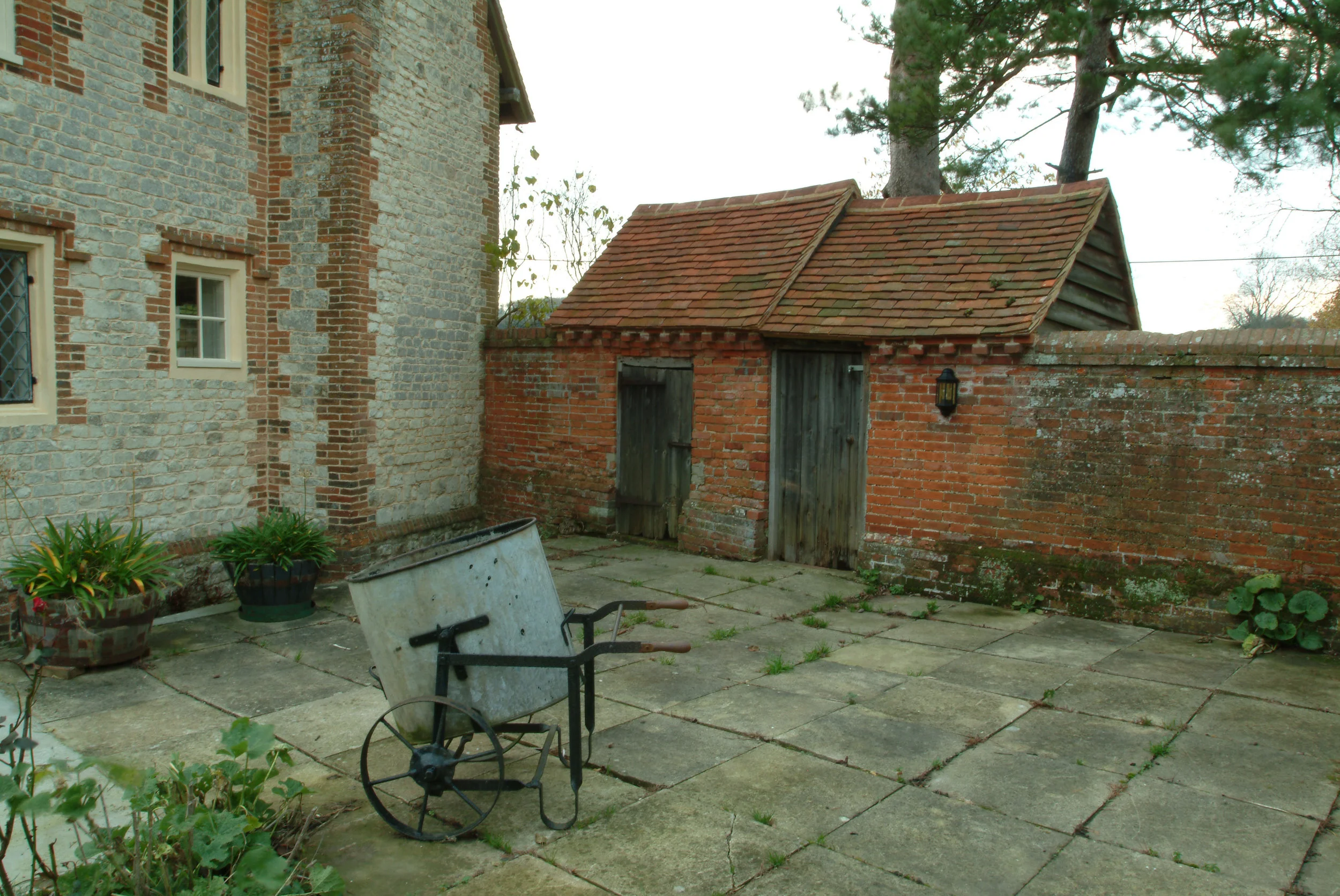 Farmhouse Restoration - Side Elevation