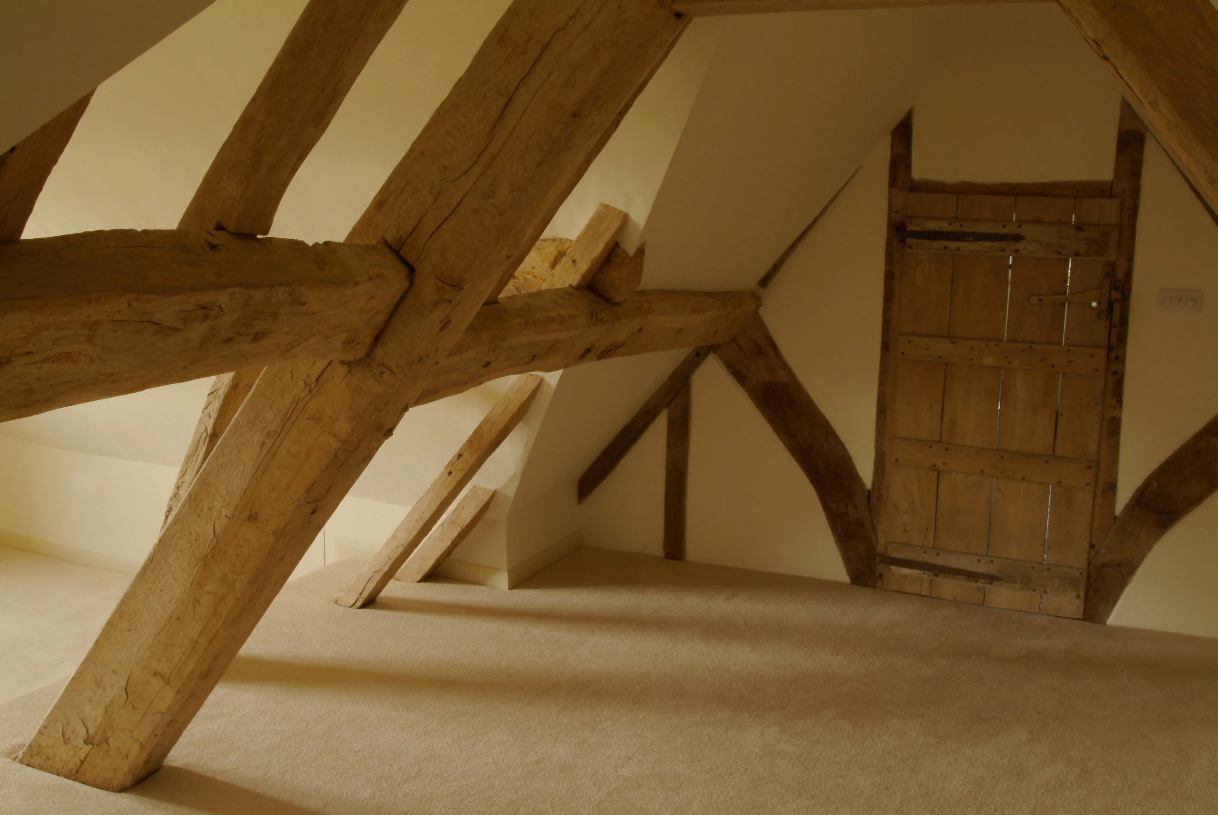 Farmhouse Restoration - Attic Bedroom