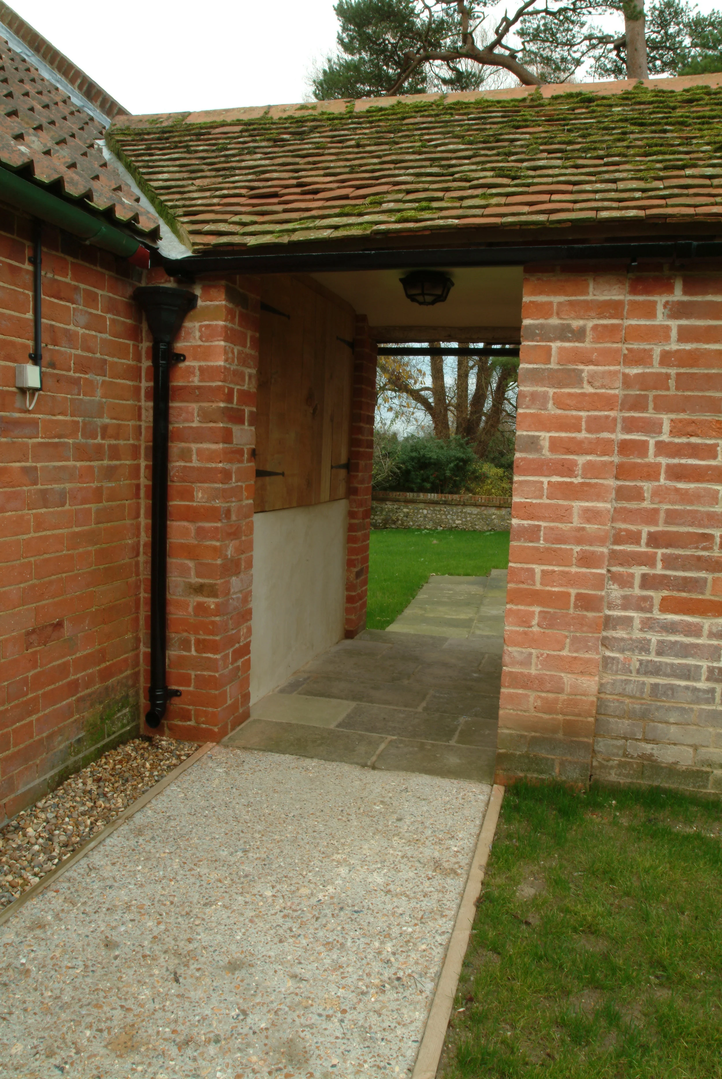 Farmhouse Restoration - External Walkway