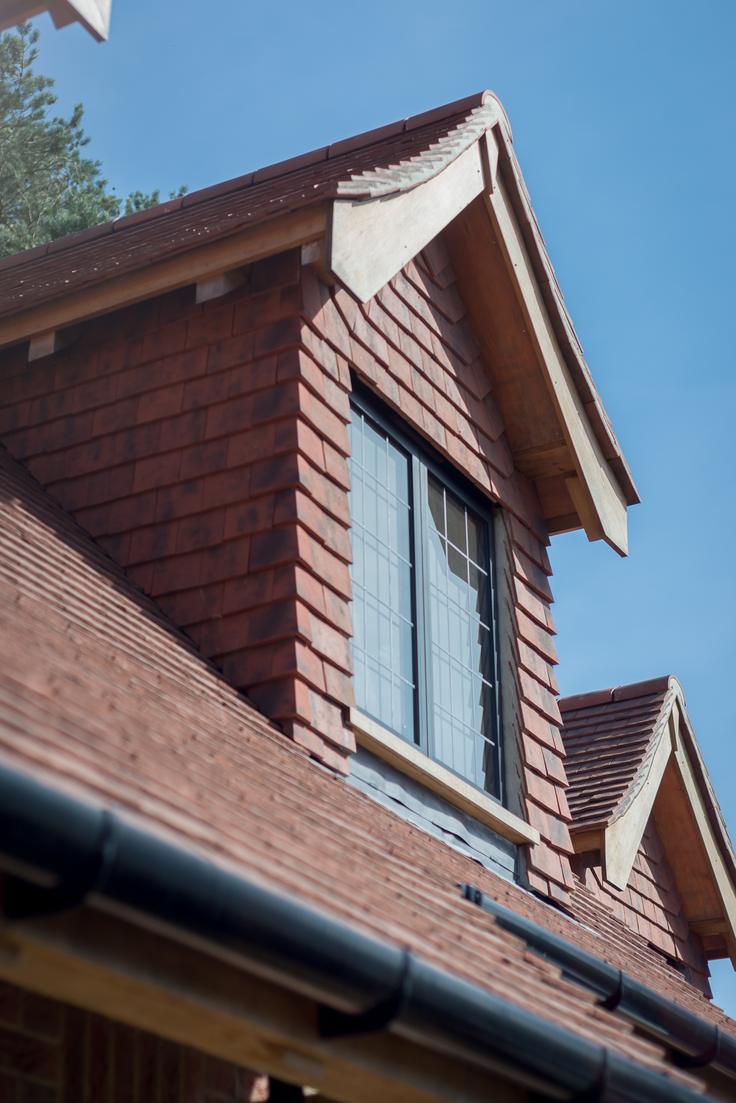 Tile Hung Dormer Window