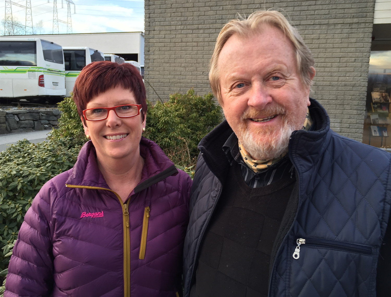 – Vi har mange oppgåver framfor oss, seier styreleiar Åsfrid Barstad, her saman med nestleiar Jan B. Ingvaldsen.