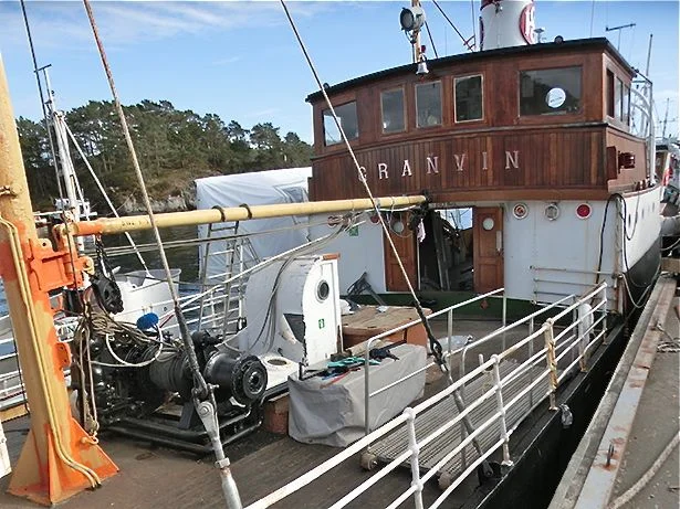 «Granvin» ligg for tida til omfattande reparasjon på Stord.