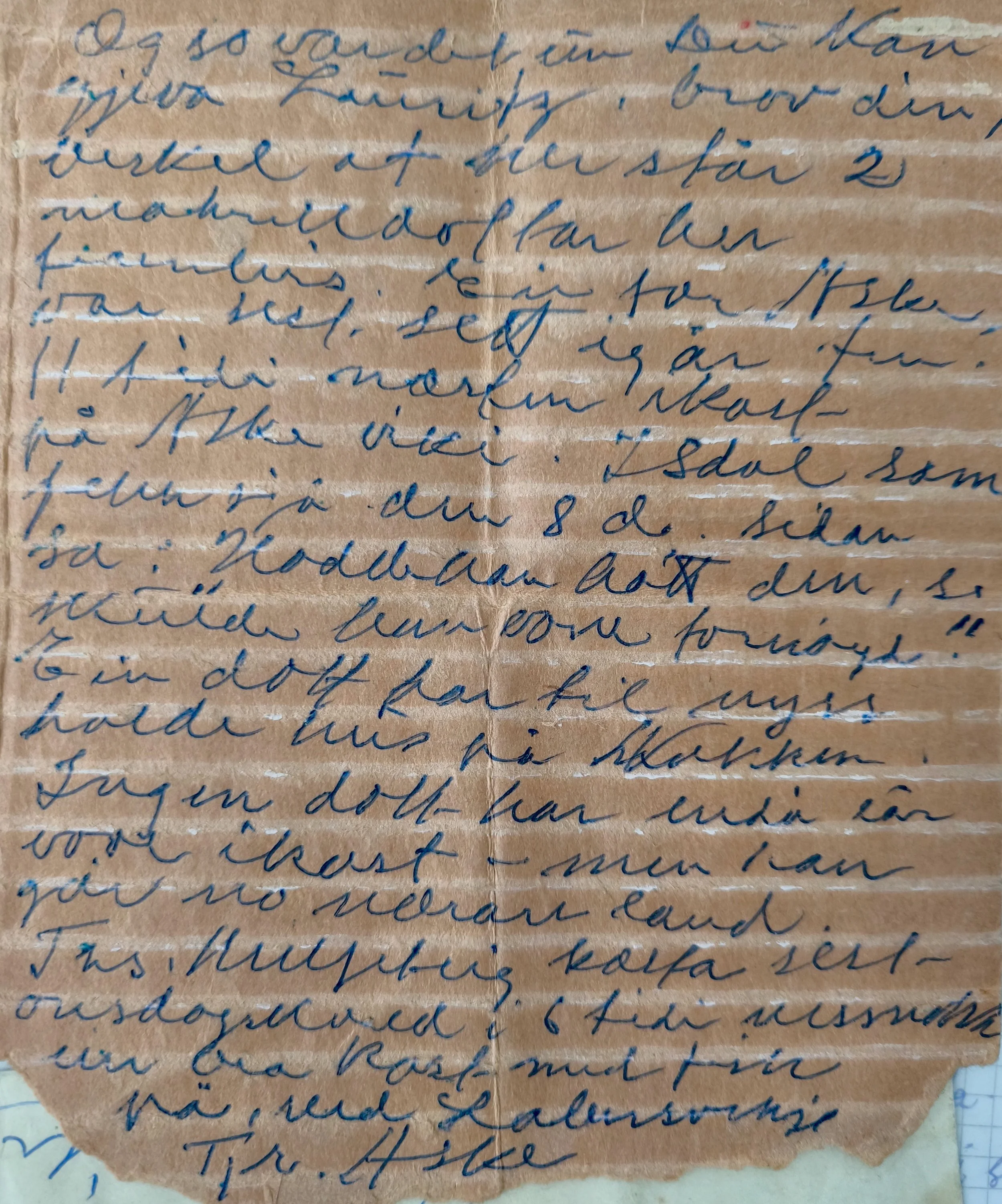 – Eg skal betala gjelda mi