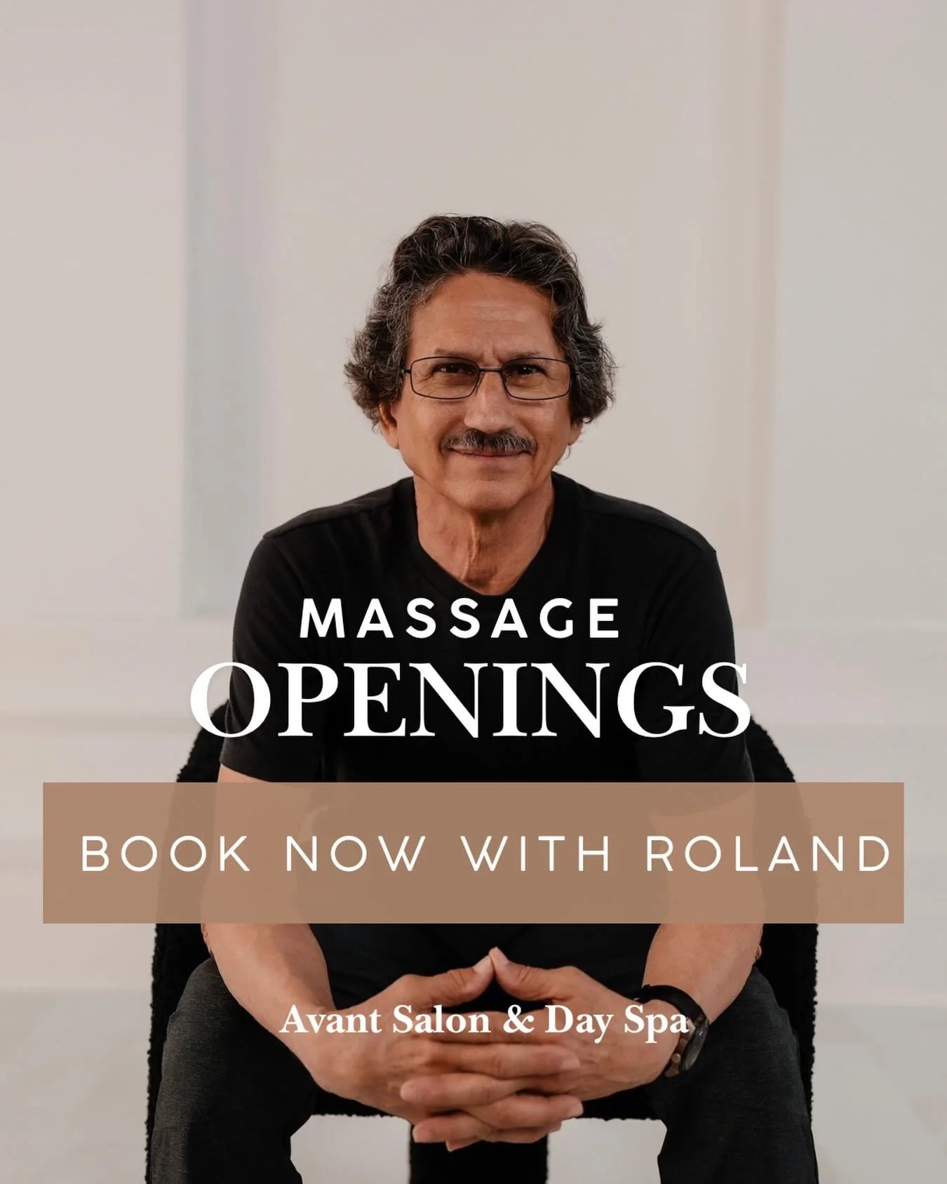 Roland has some openings for massages the next couple days! If you are looking for a sign to relax here it is ☺️ 

Call to book today or click the link in bio to online book!