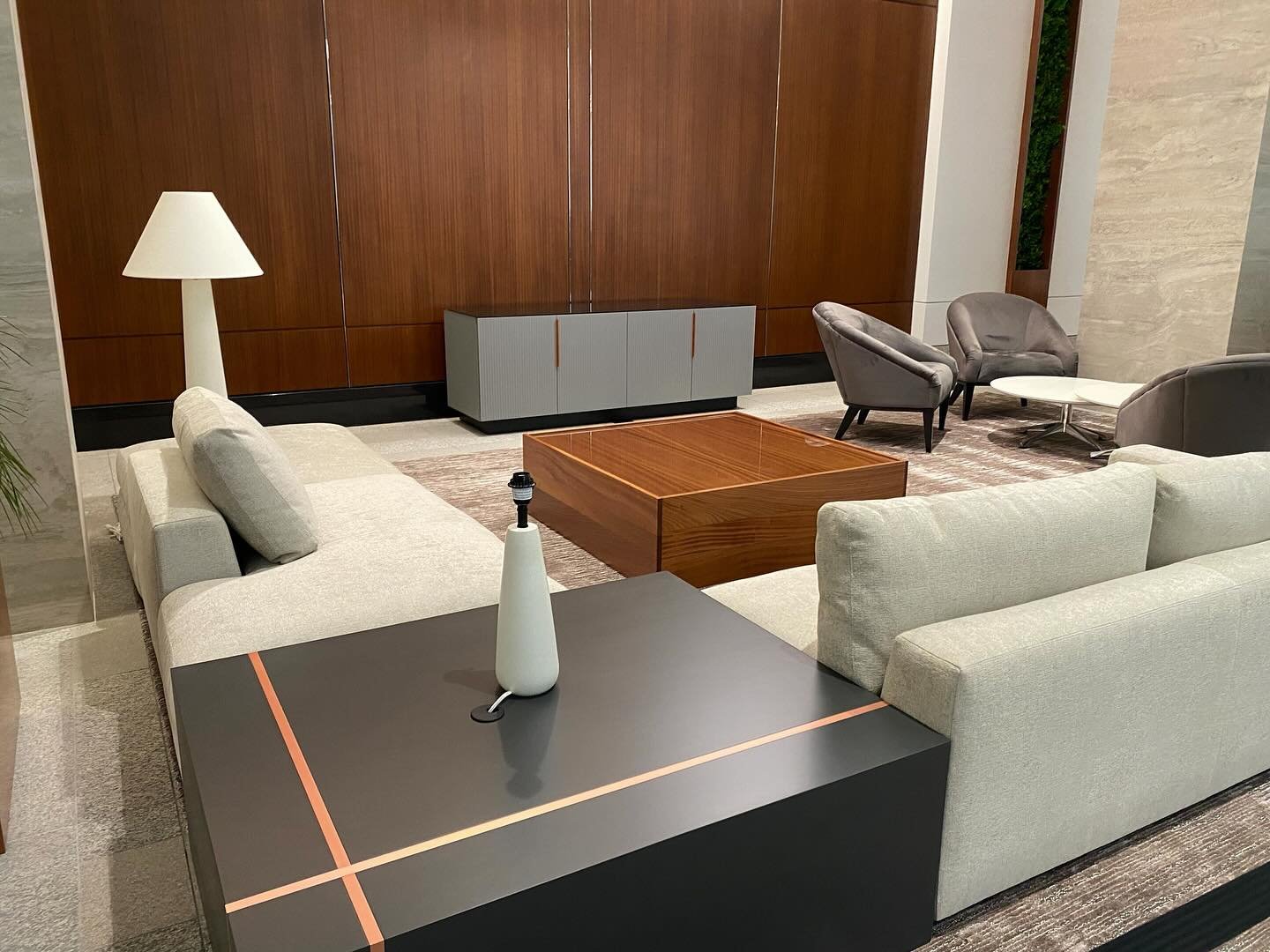 Coffee tables and credenzas for @turnerboone_ga