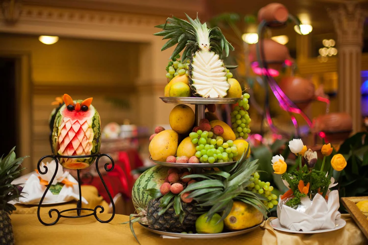 Artistic feats from our Chef. Weddings at Hotel Shanker, Kathmandu, Nepal