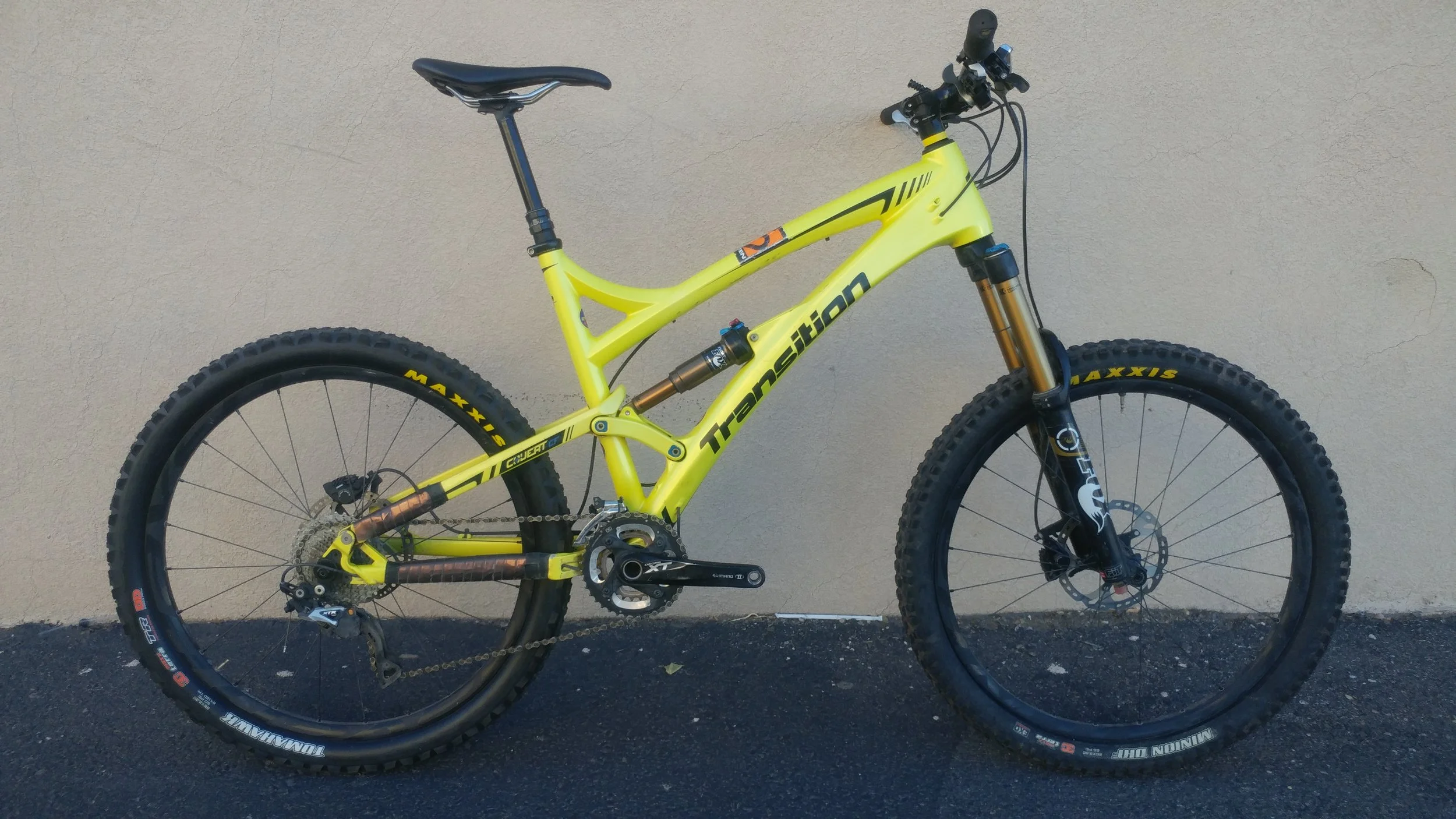 2014 Transition Covert 26 Pro Shimano XT/XTR $3,000