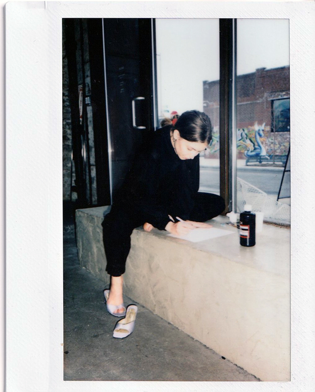 The Break Vintage Andrea Smith Illustrator Brooklyn Polaroid
