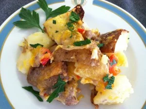 Rustic Twice-baked Potato Casserole