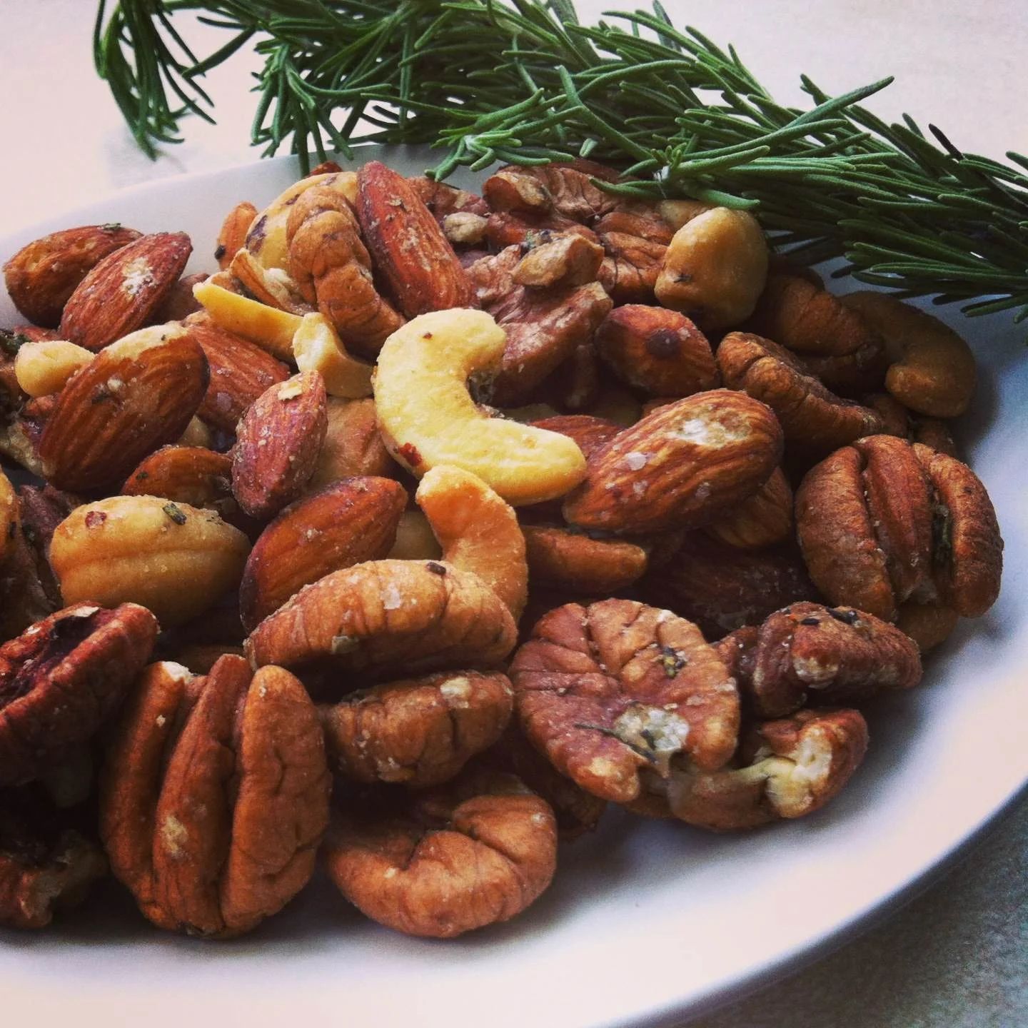 Rosemary Roasted Nuts