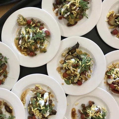Roasted Vegetable Chaat