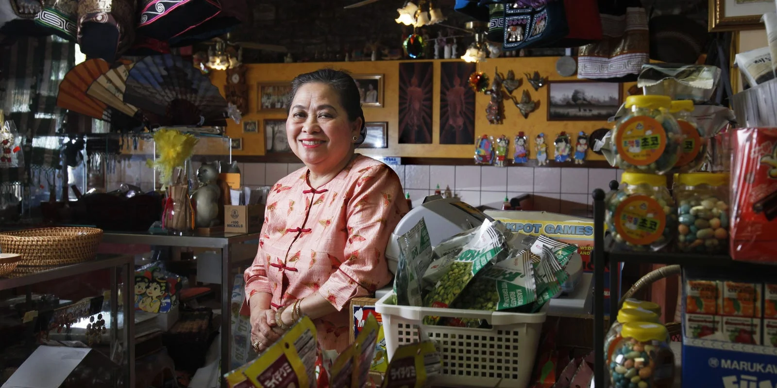 Patti Myint of Nashville’s International Market. Photo courtesy of The Tennessean.