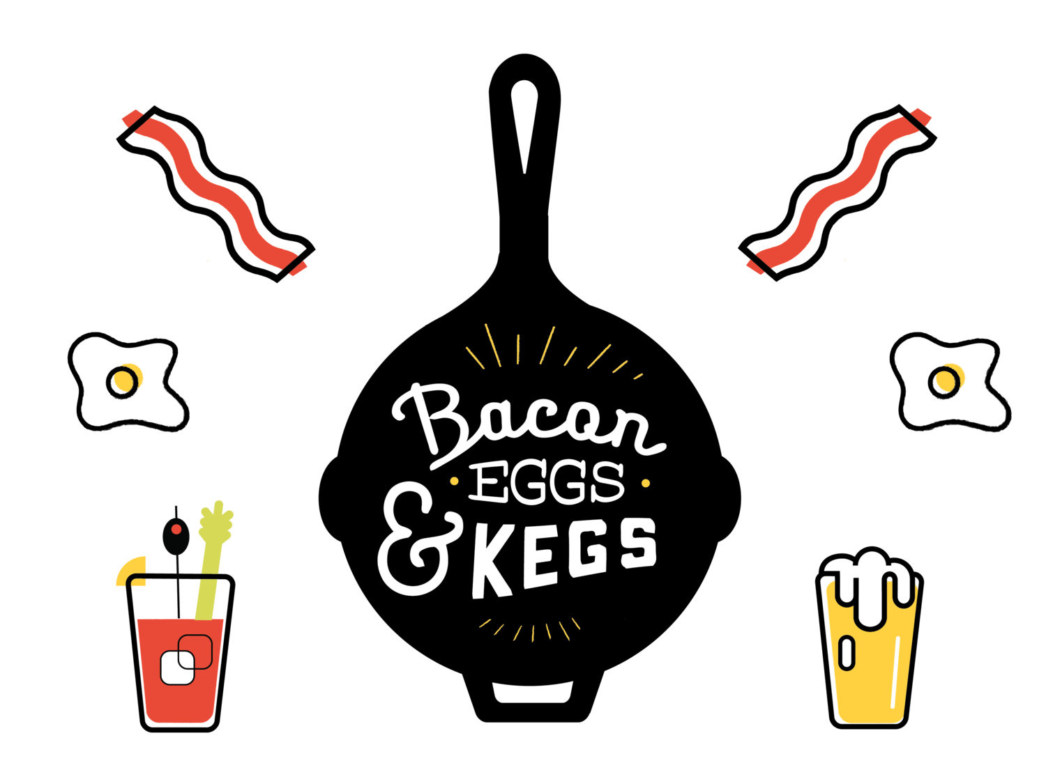 Bacon, Eggs, and Kegs