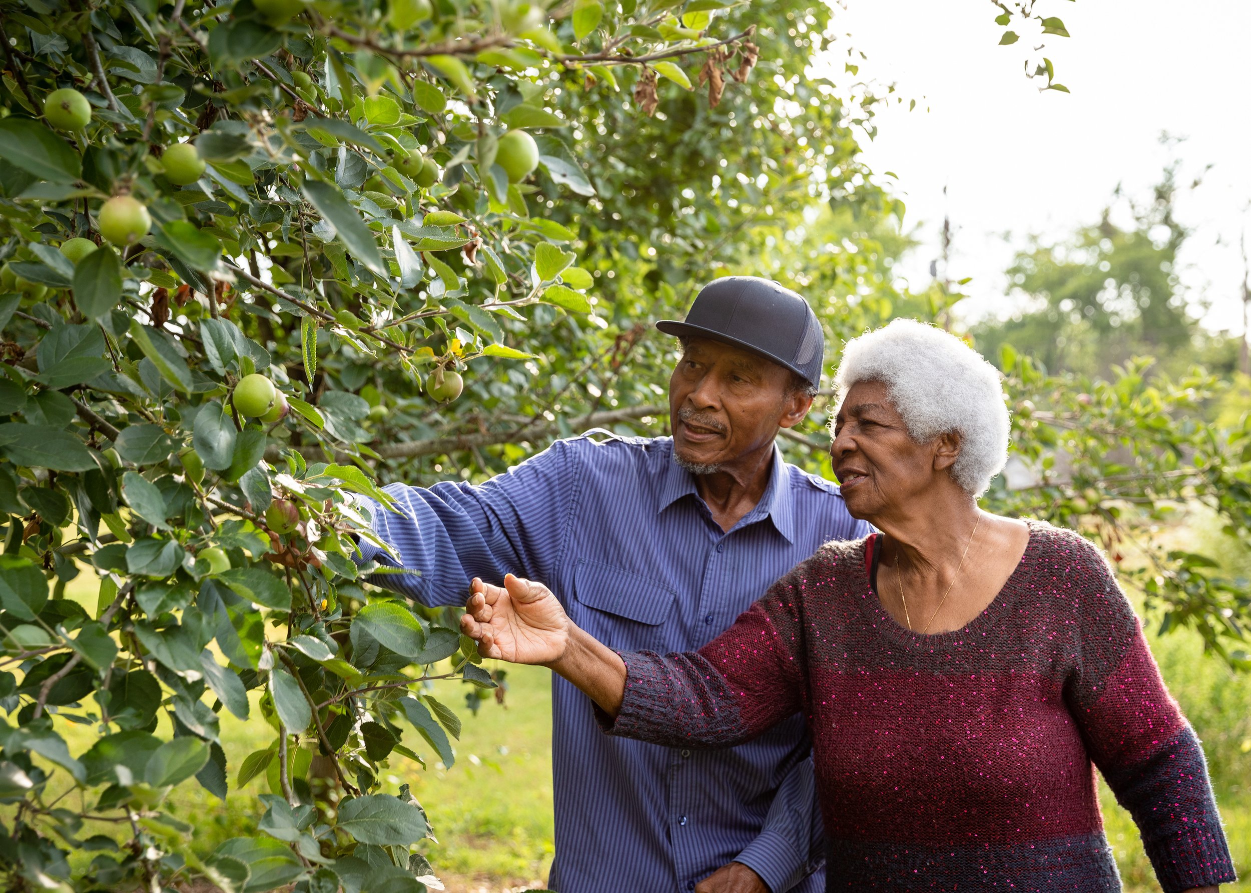 Reverend &amp; Mrs. Beach, McGruder Community Garden