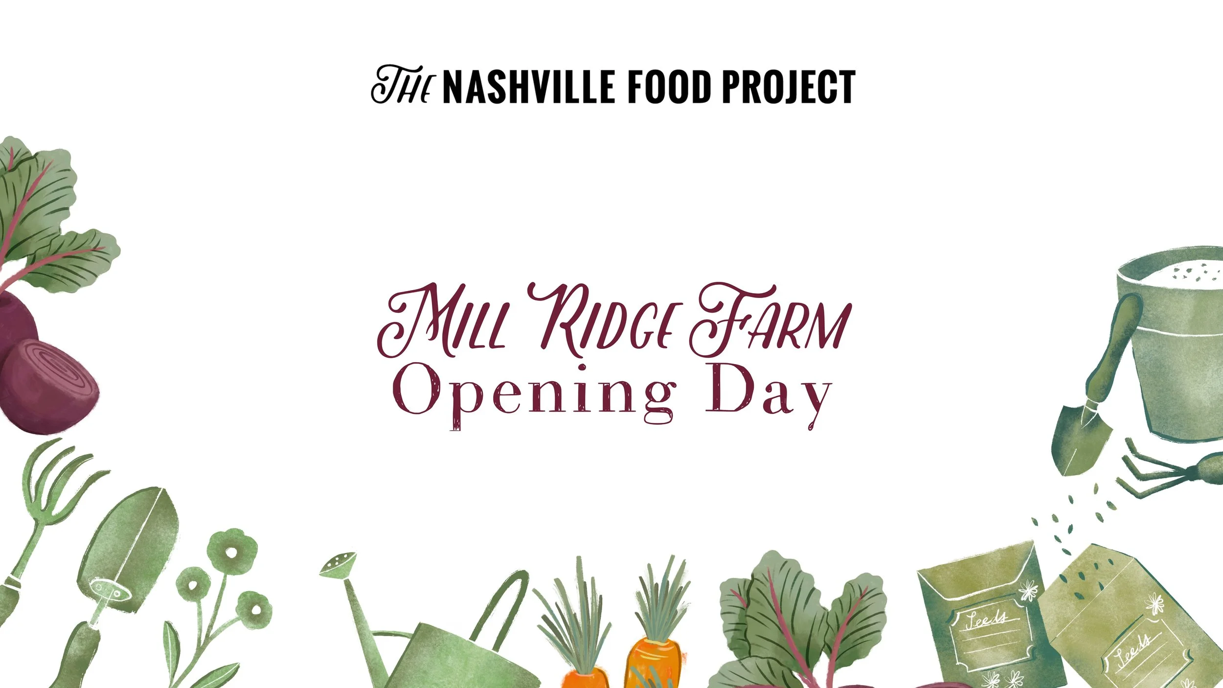 Community Farm at Mill Ridge Park: Opening Day