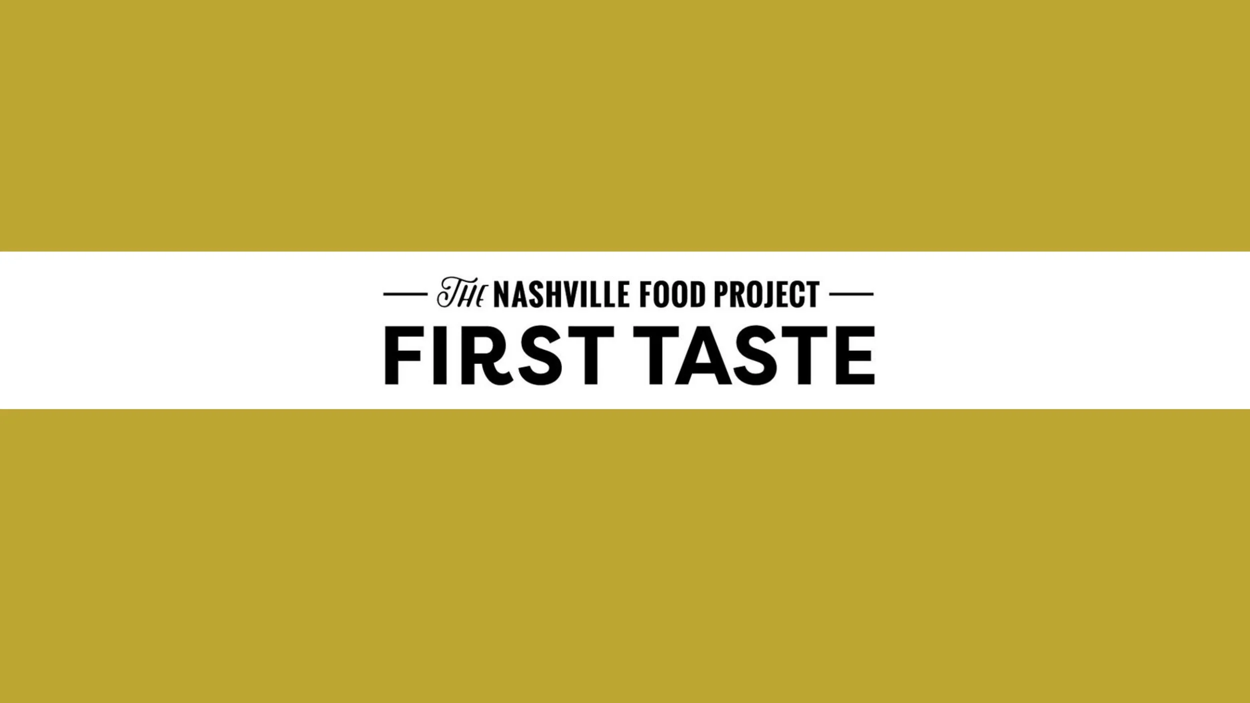 First Taste: An Introduction to The Nashville Food Project