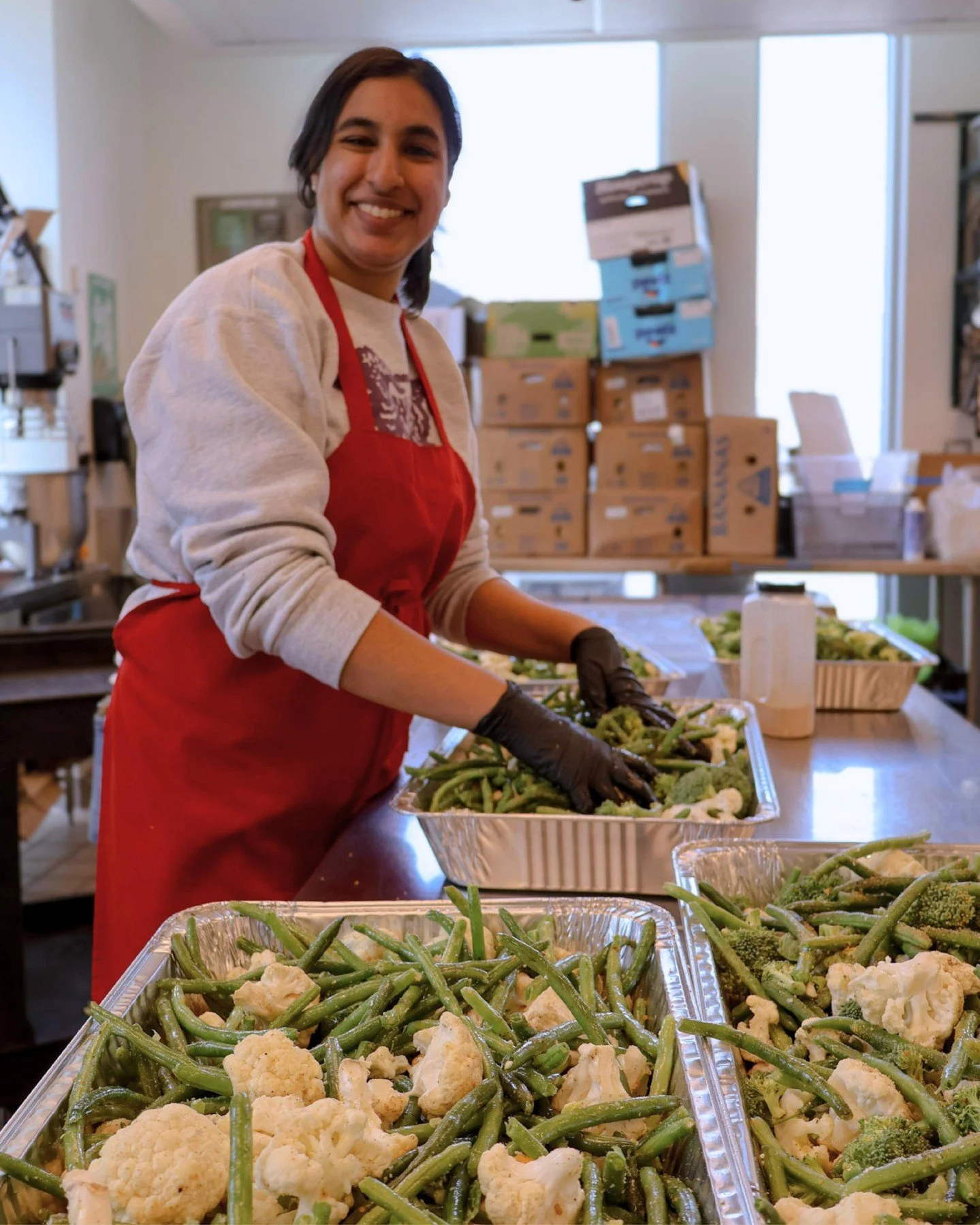 2,910  meals will be prepared this week.

These meals will be shared by poverty-disrupting nonprofit partners across Nashville alongside vital community programs, including after-school activities, workforce development and job training programs, ESL
